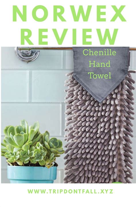 chenille hand towel norwex review clean green wwwtripdontfall