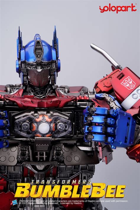 Yolopark Bumblebee Movie Earth Mode Optimus Prime Plamo Model Kit