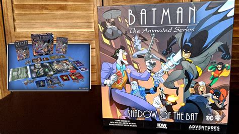 batman  animated series board game   big box  bat action
