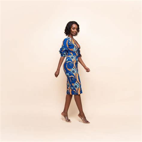 Ethnic Clothing 2022 Sexy African Women Short Sleeve Printing V Neck
