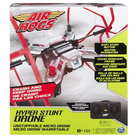 air hogs hyper unstoppable micro remote control stunt drone red airhogs drone micro drone