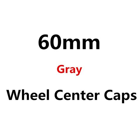 4x 60mm Car Wheel Center Cover Hub Cap Accessories For Audi Q3 Q5 Q7 A1