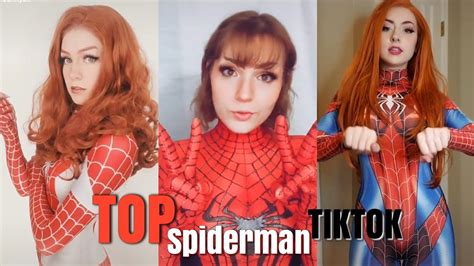cosplay spiderman tiktok compilation 1 youtube
