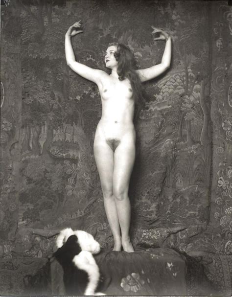 Vintage Erotic Photo Art 8 Nude Model 5 Ziegfeld Girls