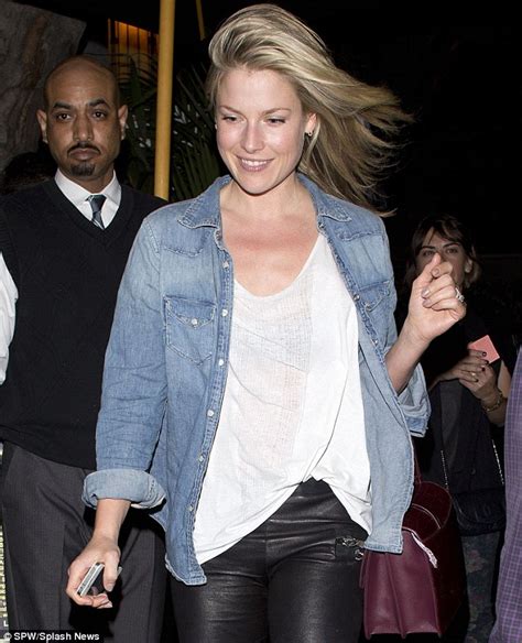 ali larter goes hell for leather in tight trousers as she gets back on the hollywood party scene