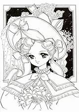 Coloring Shoujo Pages Book Choose Board Picasa Mia Mama Princess Web Japanese sketch template