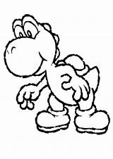 Yoshi Mario Coloring Pages Super Coloriage Luigi Printable Kids Woolly Dessin Et Imprimer Colorier Template Print Library Clipart Popular sketch template