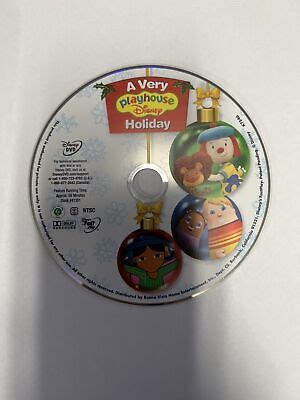 playhouse disney holiday dvd  brand  disney dvd