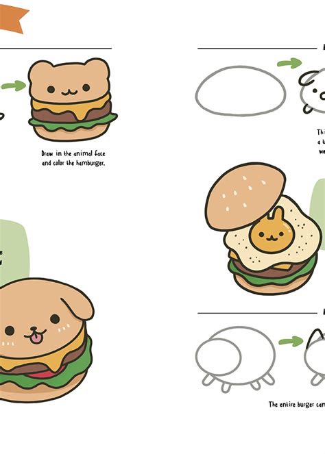 draw cute food pb tree house books