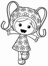 Coloring Umizoomi Team Pages Getdrawings sketch template