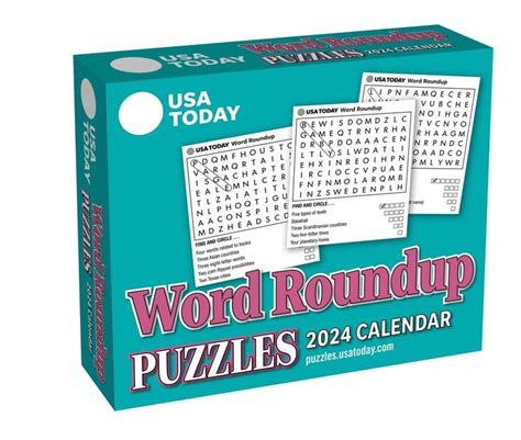 usa today word roundup  day  day calendar calendar walmartcom