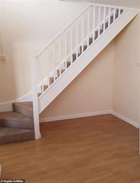 thrifty mum transforms  empty space   stairs   play area