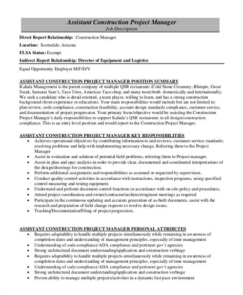 residential construction manager job description constructionprotalkcom