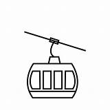 Cable Car Thorens Val France Myiconstory sketch template
