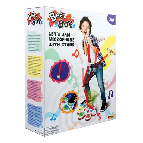 beat bop lets jam microphone stand winfun leab store