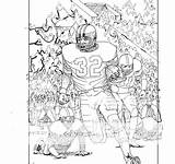 Coloring Jim Brown Pages Arthur Ashe sketch template