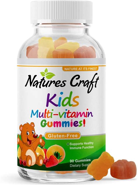 kids multi vitamin gummies vitamins        skin eyes hair nails walmart