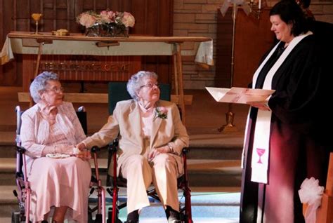 after seven decades together 90 year old lesbian couple marries in iowa star observer