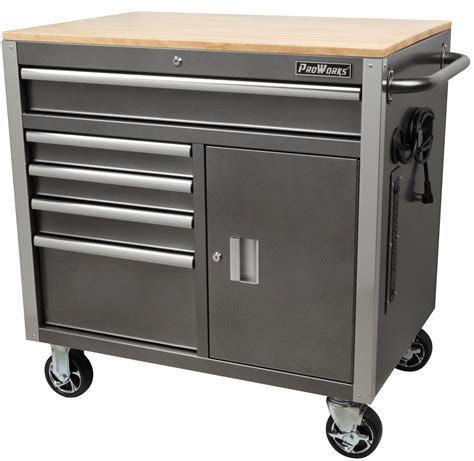 proworks         drawer  door mobile tool chest