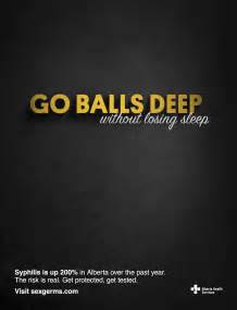 go balls deep without losing sleep says this new std