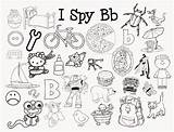 Spy Printables Letters Preschool Cooties sketch template