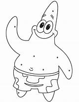 Spongebob Colorir Estrela Patricio Esponja Cumprimentando Hitam Putih Kartun Sponge Mewarnai Waving Pintarcolorear Tudodesenhos Diviertete Pintando Masha sketch template