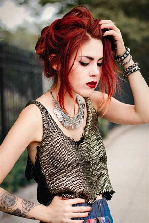 20 Hair Red Color Hairstyles And Haircuts Lovely
