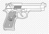 Pistol Pngaaa Anonymous Onlinelabels sketch template