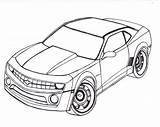 Camaro Coloring Pages Chevy Cars Getcolorings Print Printable sketch template