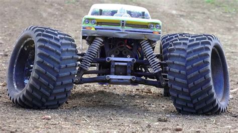 rc adventures worlds largest backyard rc track electric monster truck  experience youtube