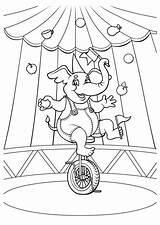Circo Elefante Dibujosa Cholo sketch template