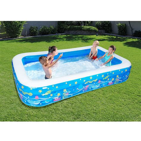 inflatable swimming pool family childrens kids baby large water
