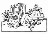 Ausmalbilder Malvorlagen Trecker Ausdrucken Traktor Kostenlos Traktoren sketch template