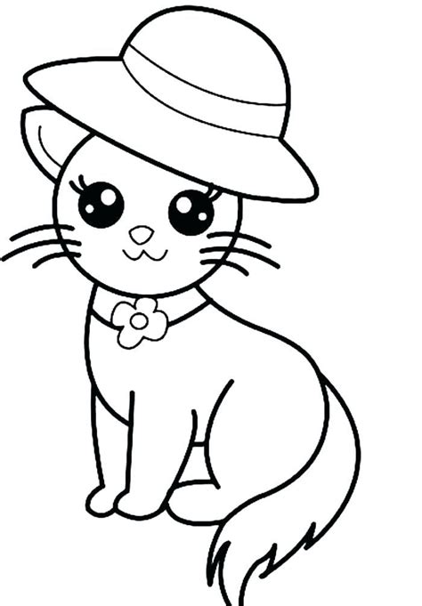 dog  cat coloring pages printable charming cats terrific cute colori