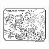 Nephi Ldsbookstore Lds Mormon Lehi Colouring sketch template