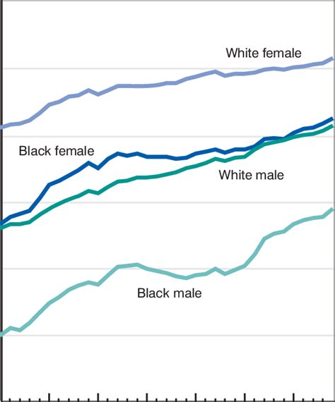 life expectancy at birth by race and sex 1970 2004 download