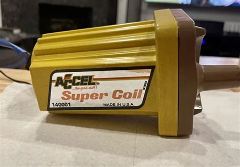 performance accel super coil  chevrolet corvettechevy ignition  picclick