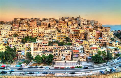 view  tripoli   largest city  lebanon stock photo image