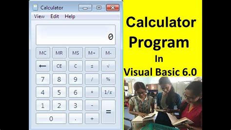 calculator  visual basic calculator program vb  youtube