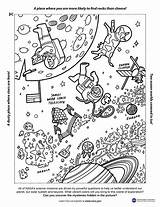Webb Nasa Universe sketch template