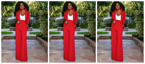 elegant vivacious and sassy in red