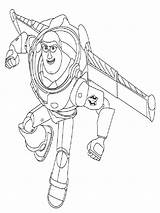 Lightyear Coloring Pages Getdrawings Service Buzz sketch template
