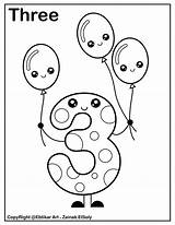 Freepreschoolcoloringpages Counting Activities sketch template