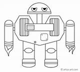 Roboter Ausmalbild Malvorlagen Verwandte Kategorien sketch template