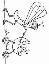 Colorat Insekti Insetti Insectes Insecte Insetto Planse Childrens P29 Gratuit Preschool šest Crtež Bojanke Flower Primiiani Desene Insects Stampa Gandaci sketch template