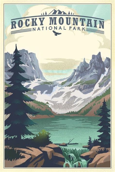 california national parks national parks usa national art retro travel poster vintage travel