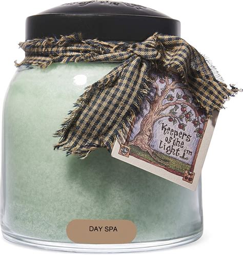 amazoncom  cheerful giver day spa oz papa scented candle jar