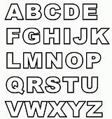 Alphabet Abc Letters Capital Letter Alphabets Coloring Pages Uppercase Printable Templates Printables Color Big Kids Print Activityshelter Fonts Block Outlines sketch template