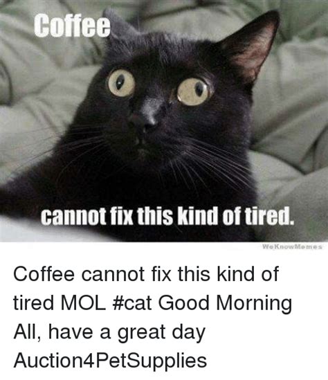 Coffee Cannot Fix This Kind Oftired We Know Memes Coffee Cannot Fix
