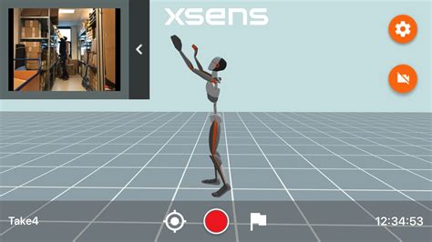 mvn remote motion capture app  ios  android